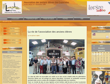 Tablet Screenshot of anciens-lazos.org